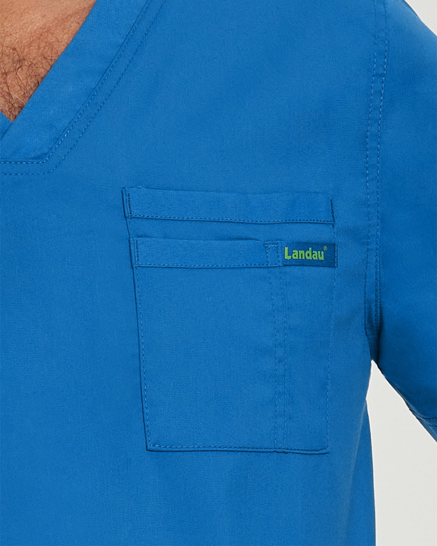 ProFlex 2-Pocket V-Neck Top  | Royal