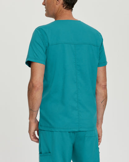 ProFlex 2-Pocket V-Neck Top  | Teal