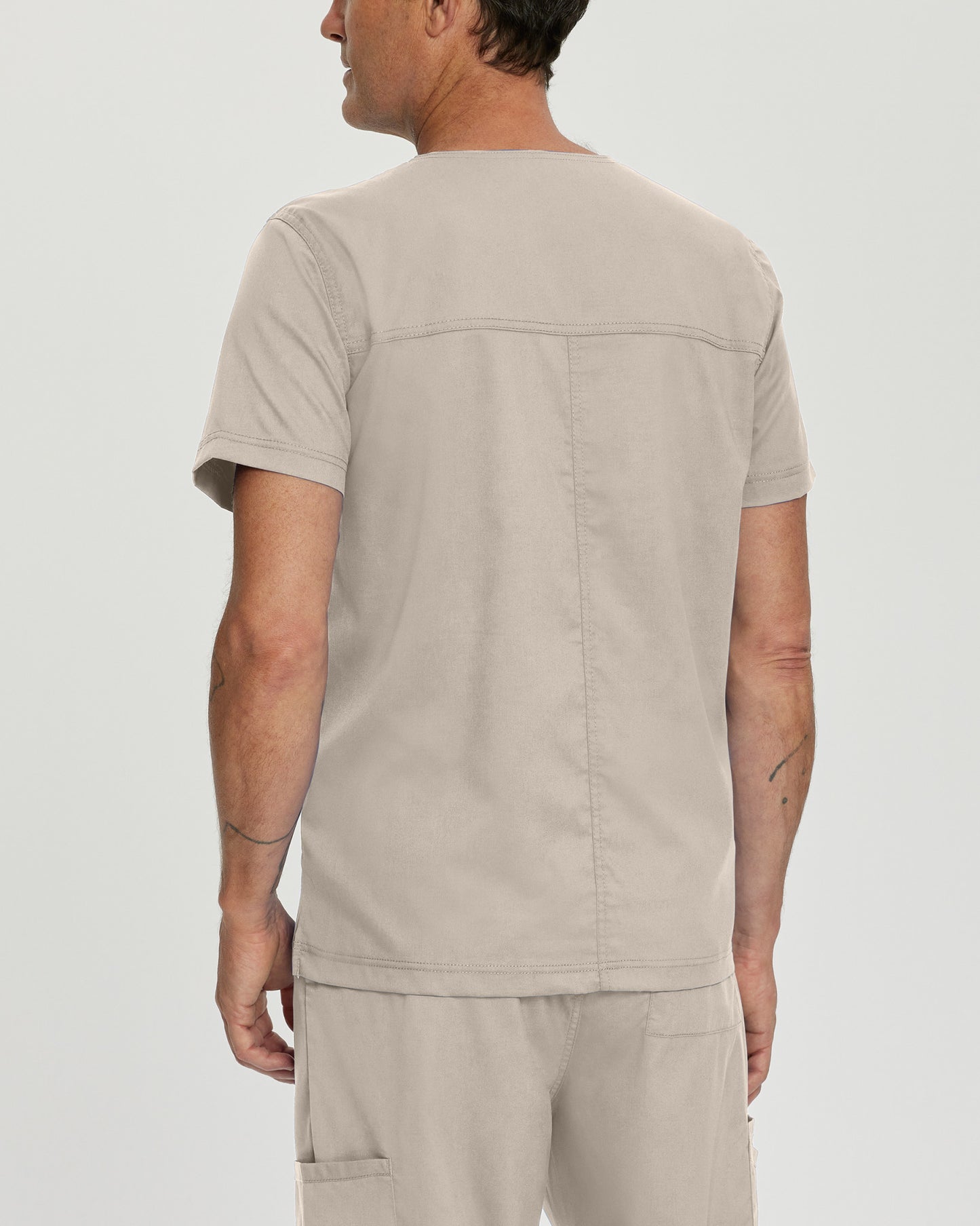 ProFlex 2-Pocket V-Neck Top  | Sandstone