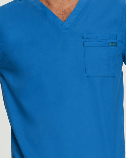 ProFlex 2-Pocket V-Neck Top  | White