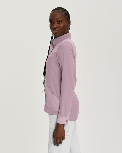 FIT 3-Pocket Warm-Up Jacket  | Mauve Shadows