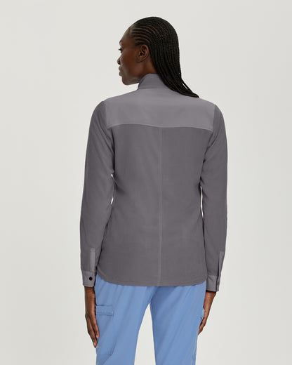 FIT 3-Pocket Warm-Up Jacket  | Pewter