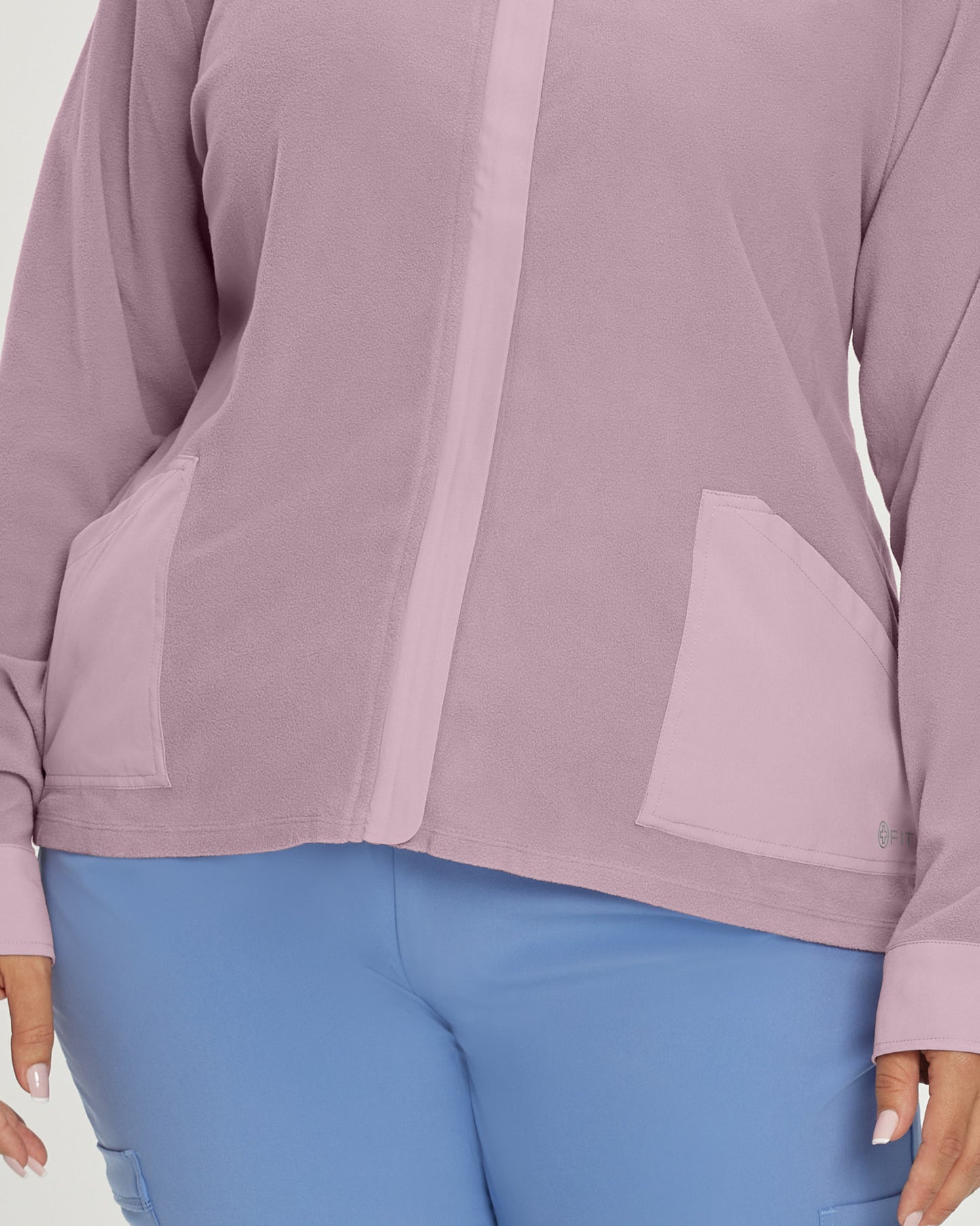 FIT 3-Pocket Warm-Up Jacket  | Pewter