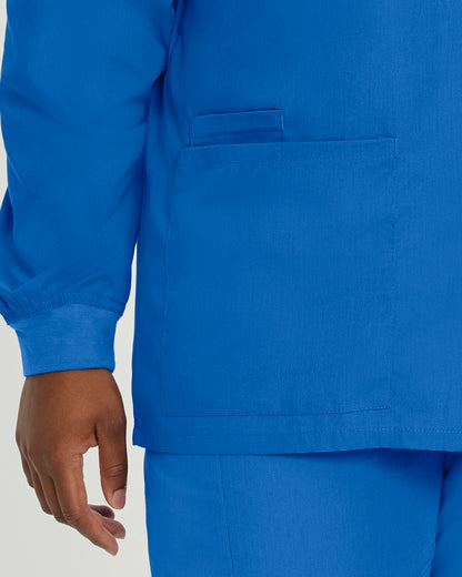 Scrub Zone 3-Pocket Warm-Up Jacket  | Caribbean