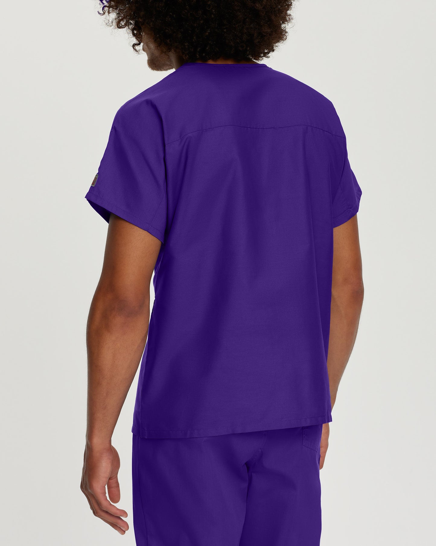 Scrub Zone 1-Pocket V-Neck Top  | Grape