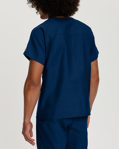 Scrub Zone 1-Pocket V-Neck Top  | Navy