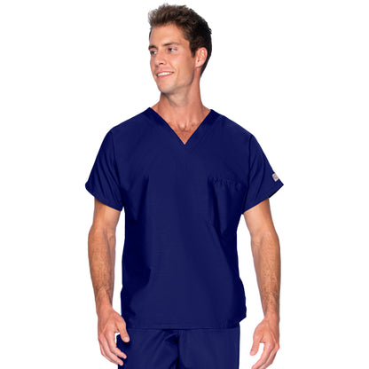 Scrub Zone 1-Pocket V-Neck Top  | True Navy