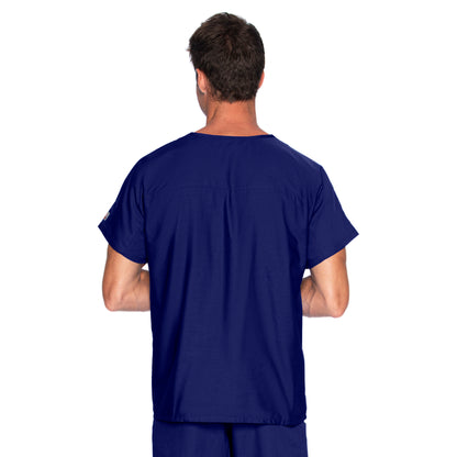 Scrub Zone 1-Pocket V-Neck Top  | True Navy