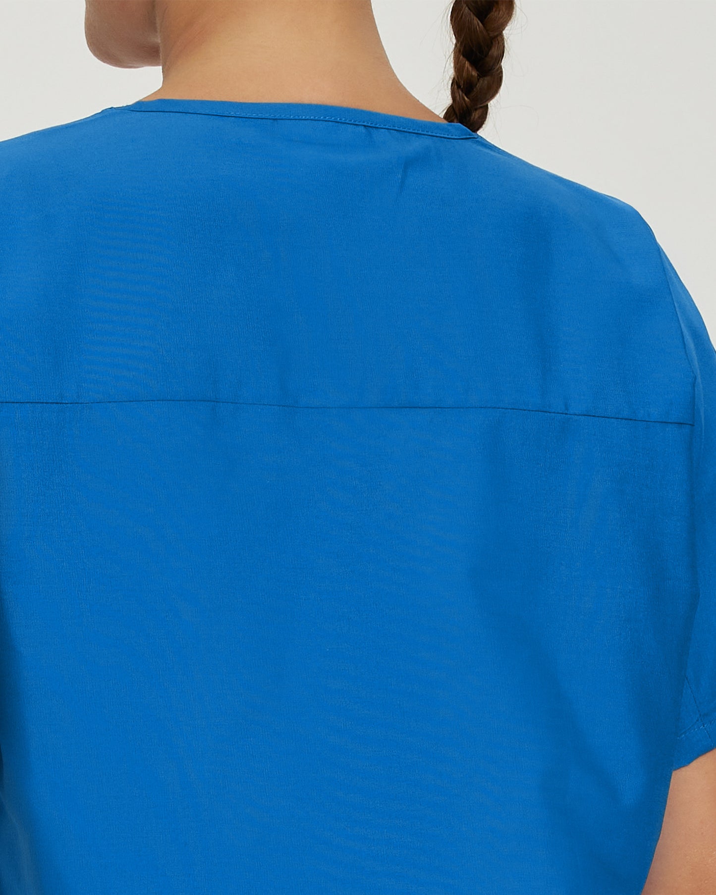 Scrub Zone 1-Pocket V-Neck Top  | Wine