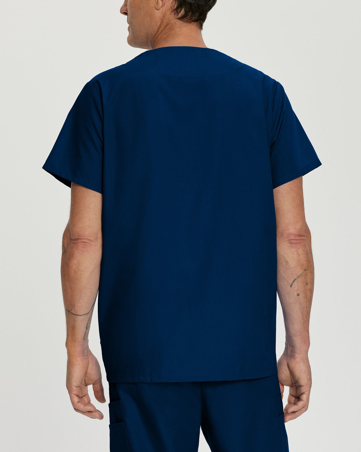 Essentials 5-Pocket V-Neck Top  | Navy