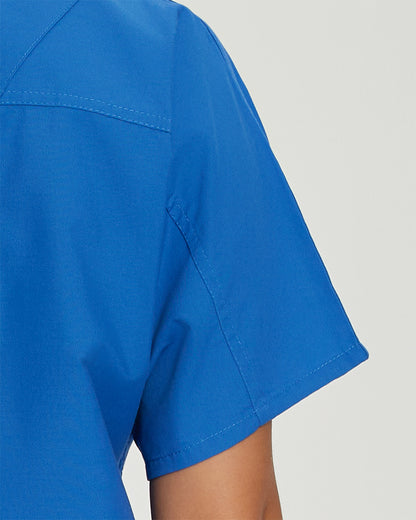 Essentials Reversible 1-Pocket V-Neck Top  | Hunter