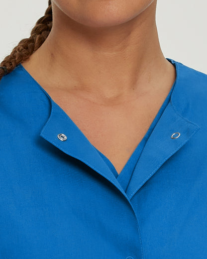 Scrub Zone 3-Pocket Warm-Up Jacket  | Black