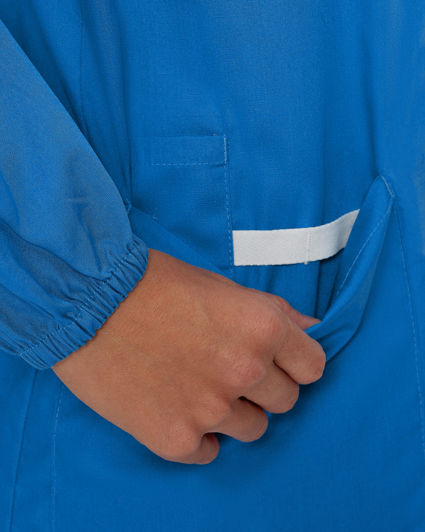 Scrub Zone 3-Pocket Warm-Up Jacket  | White