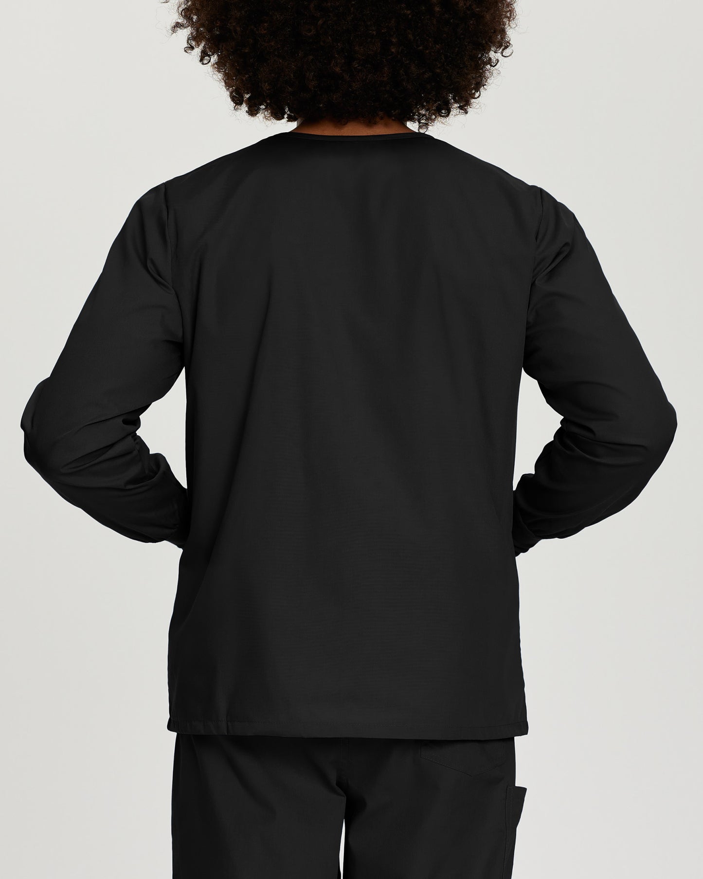 Scrub Zone 3-Pocket Warm-Up Jacket  | Black