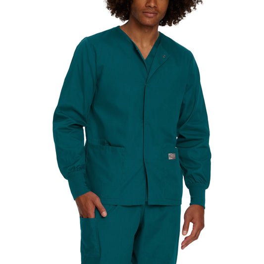 Scrub Zone 3-Pocket Warm-Up Jacket  | Caribbean