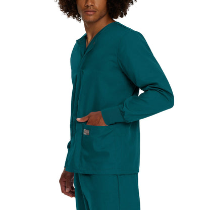 Scrub Zone 3-Pocket Warm-Up Jacket  | Caribbean