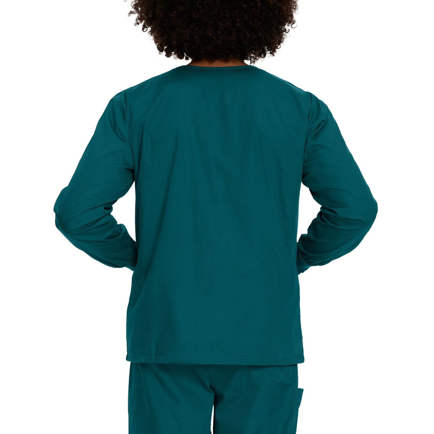 Scrub Zone 3-Pocket Warm-Up Jacket  | Caribbean