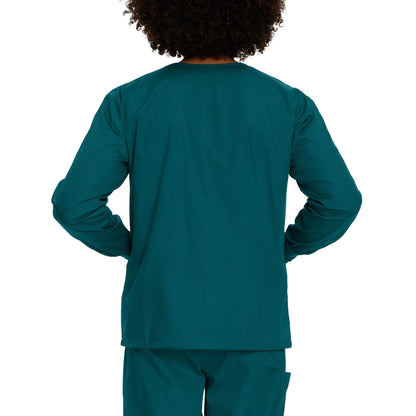 Scrub Zone 3-Pocket Warm-Up Jacket  | Caribbean