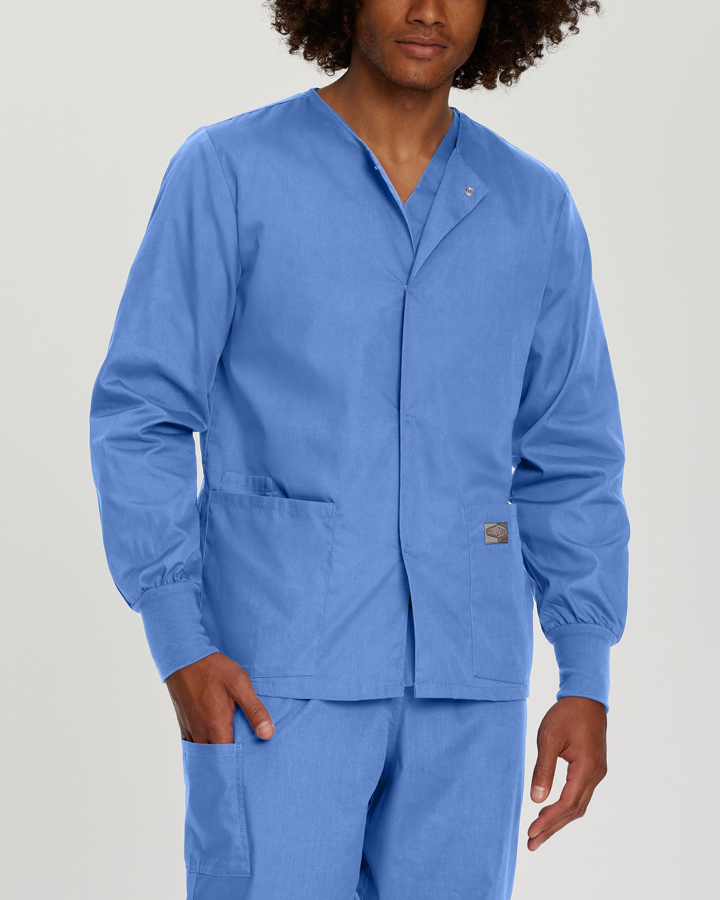 Scrub Zone 3-Pocket Warm-Up Jacket  | Ceil