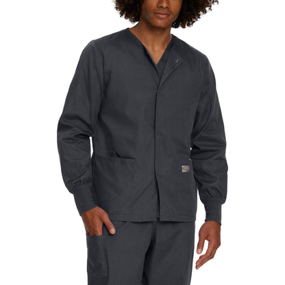 Scrub Zone 3-Pocket Warm-Up Jacket  | Graphite