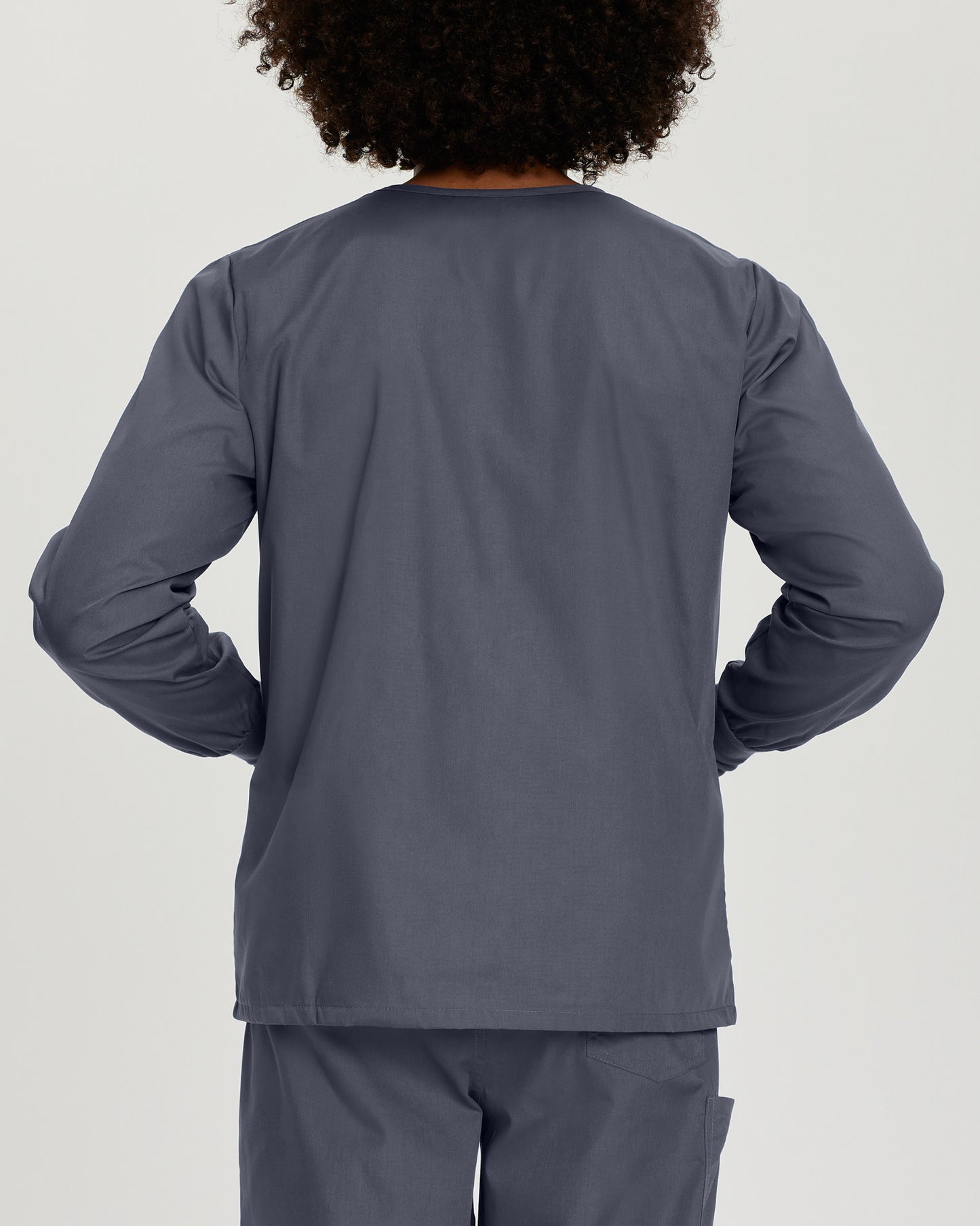 Scrub Zone 3-Pocket Warm-Up Jacket  | Steel