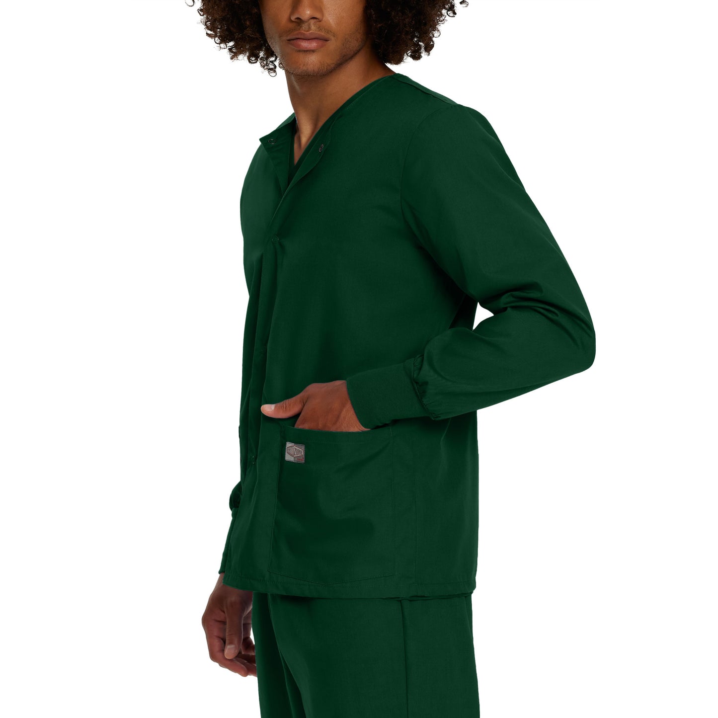 Scrub Zone 3-Pocket Warm-Up Jacket  | Hunter