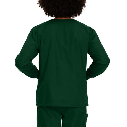 Scrub Zone 3-Pocket Warm-Up Jacket  | Hunter