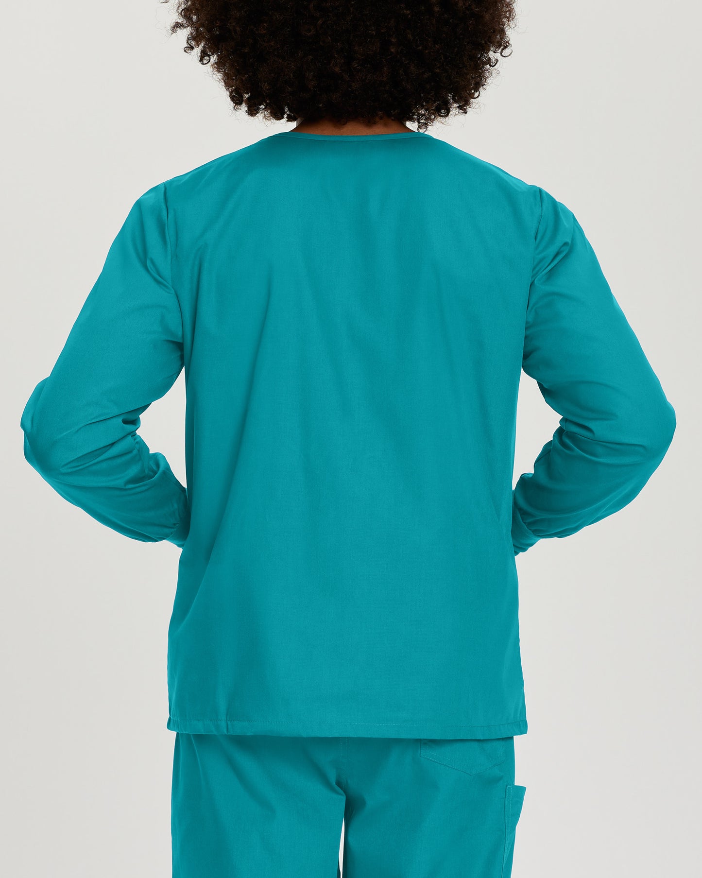 Scrub Zone 3-Pocket Warm-Up Jacket  | Teal
