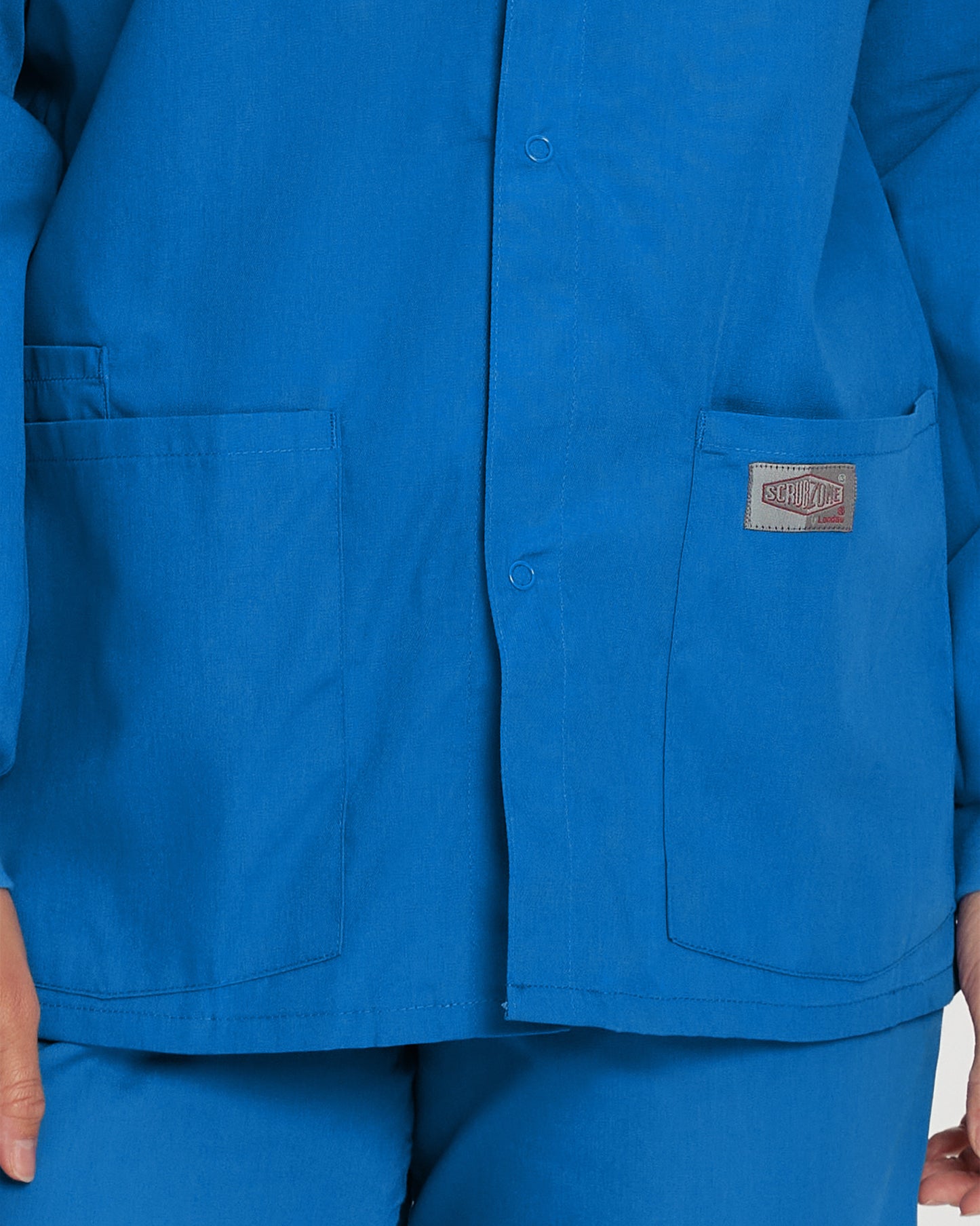 Scrub Zone 3-Pocket Warm-Up Jacket  | Wine