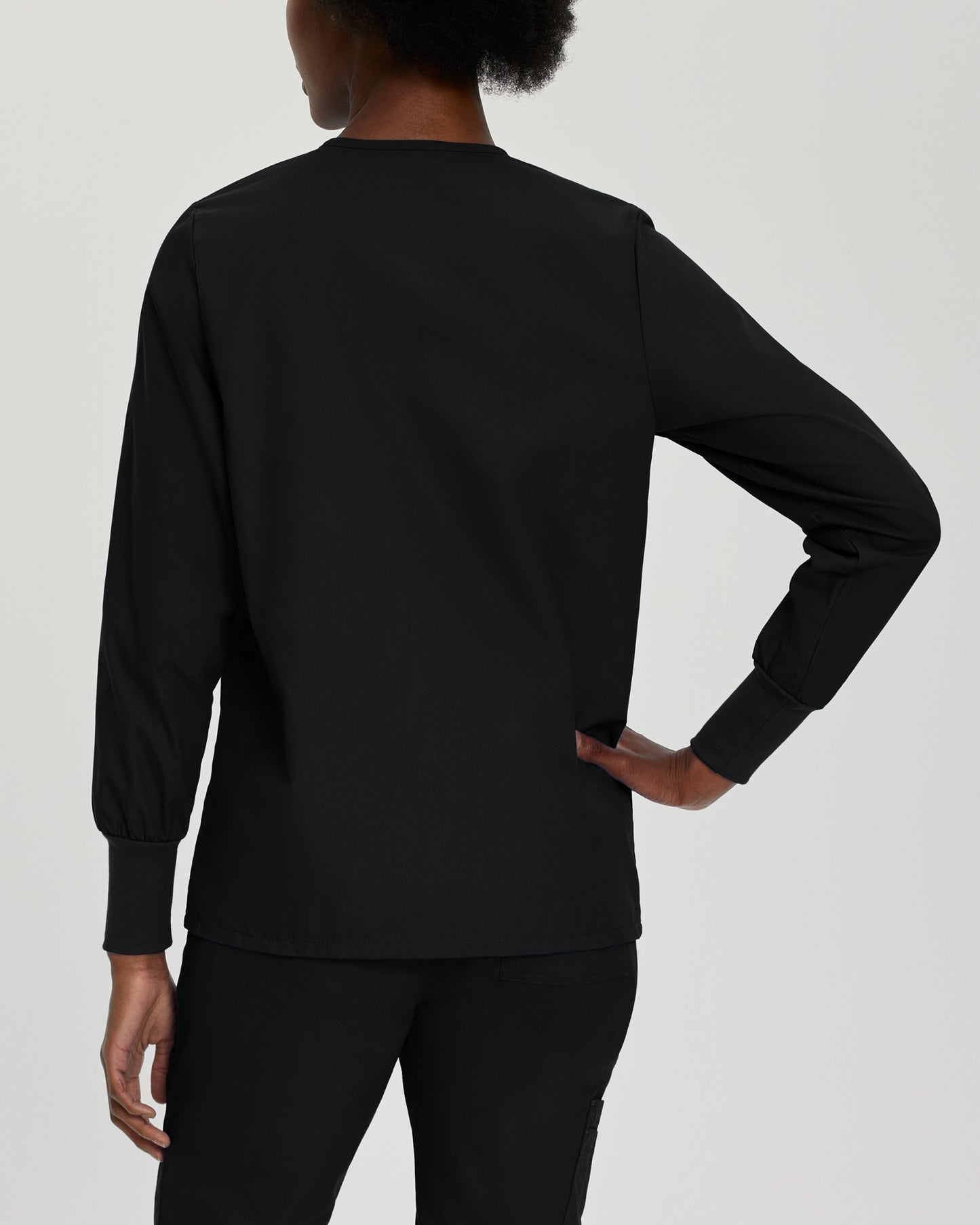 Essentials 4-Pocket Warm-Up Jacket  | Black