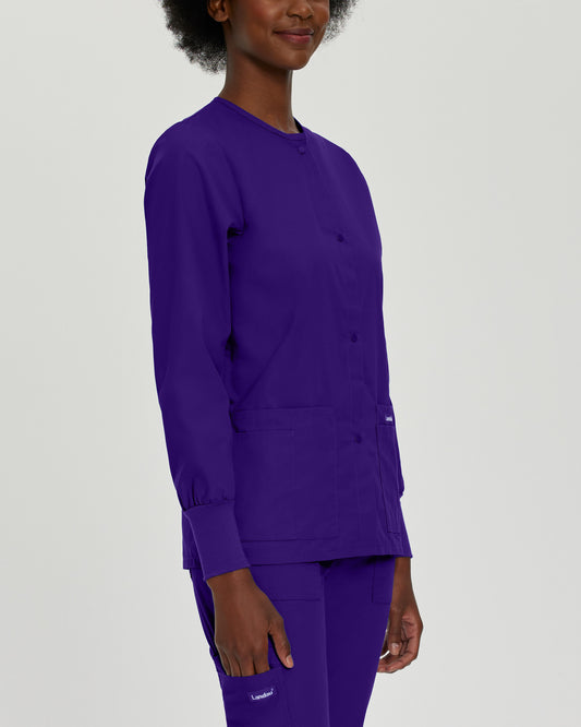 Essentials 4-Pocket Warm-Up Jacket  | Grape