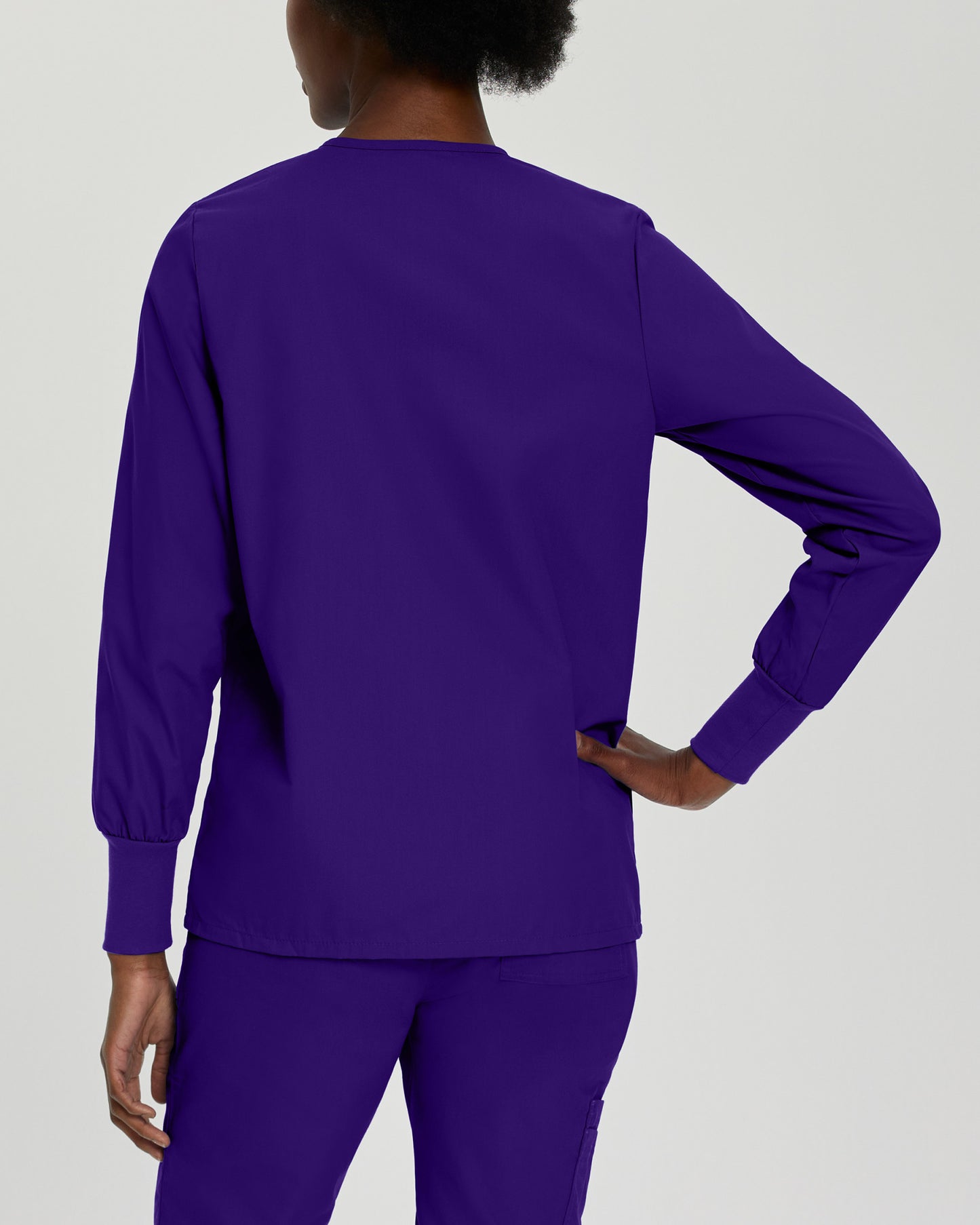 Essentials 4-Pocket Warm-Up Jacket  | Grape