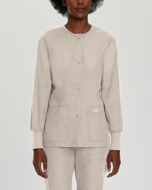 Essentials 4-Pocket Warm-Up Jacket  | Sandstone