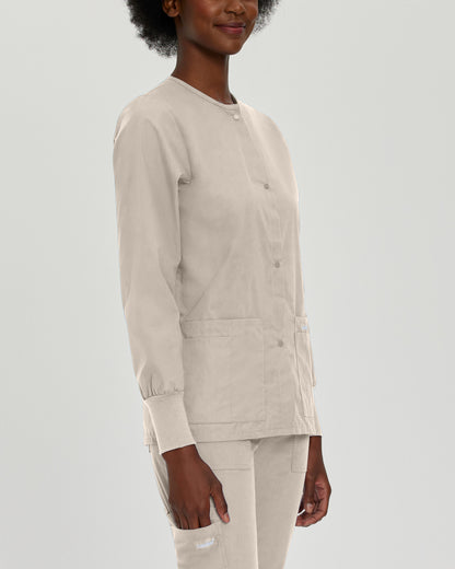 Essentials 4-Pocket Warm-Up Jacket  | Sandstone