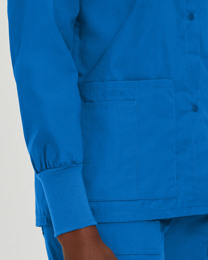 Essentials 4-Pocket Warm-Up Jacket  | Steel