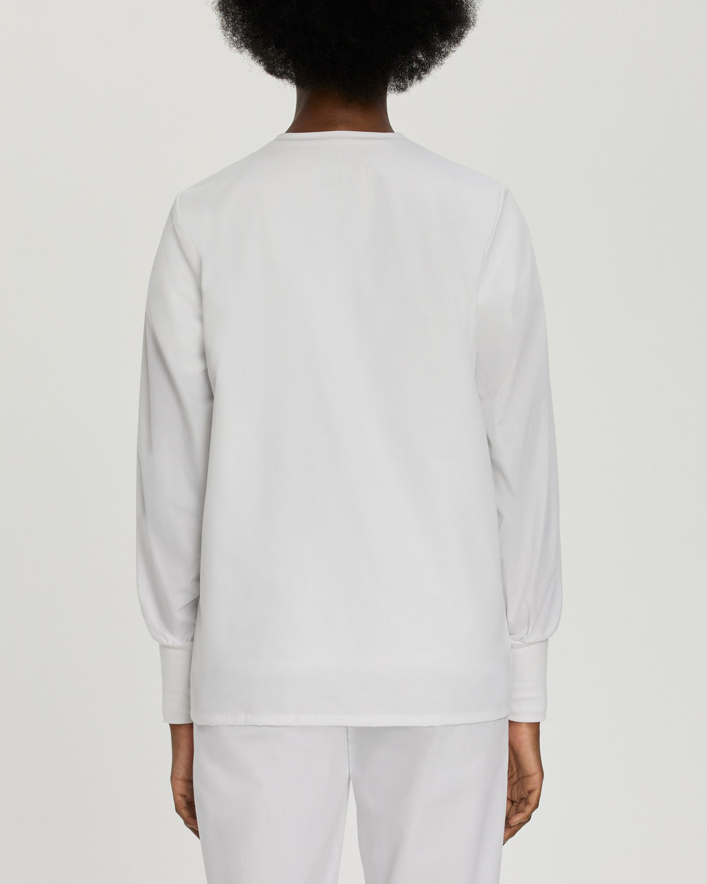 Essentials 4-Pocket Warm-Up Jacket  | White