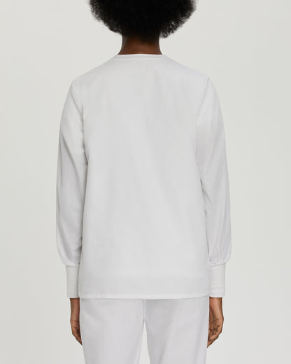 Essentials 4-Pocket Warm-Up Jacket  | White