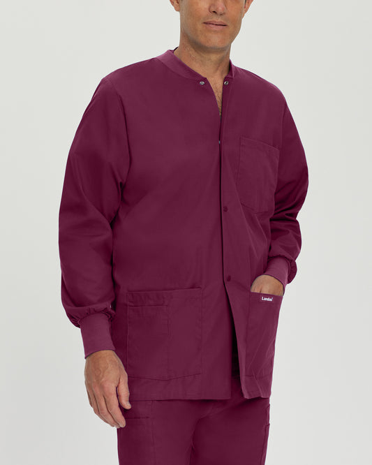 Essentials 5-Pocket Warm-Up Jacket  | Wine