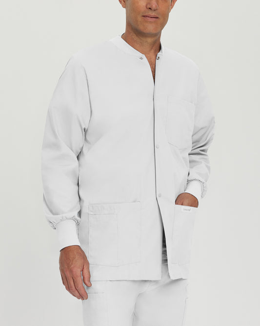 Essentials 5-Pocket Warm-Up Jacket  | White Twill
