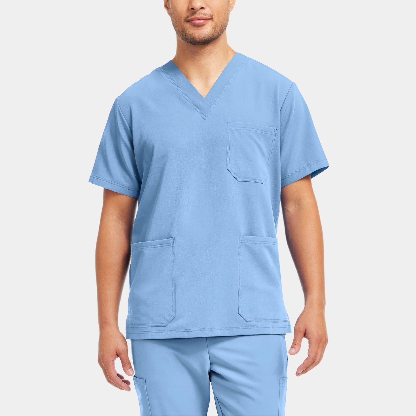 V-Tess 3-Pocket V-Neck Top  | Ceil