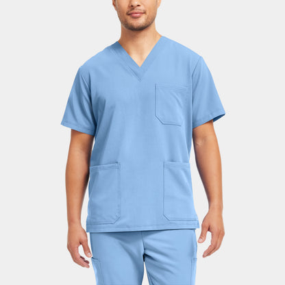 V-Tess 3-Pocket V-Neck Top  | Ceil