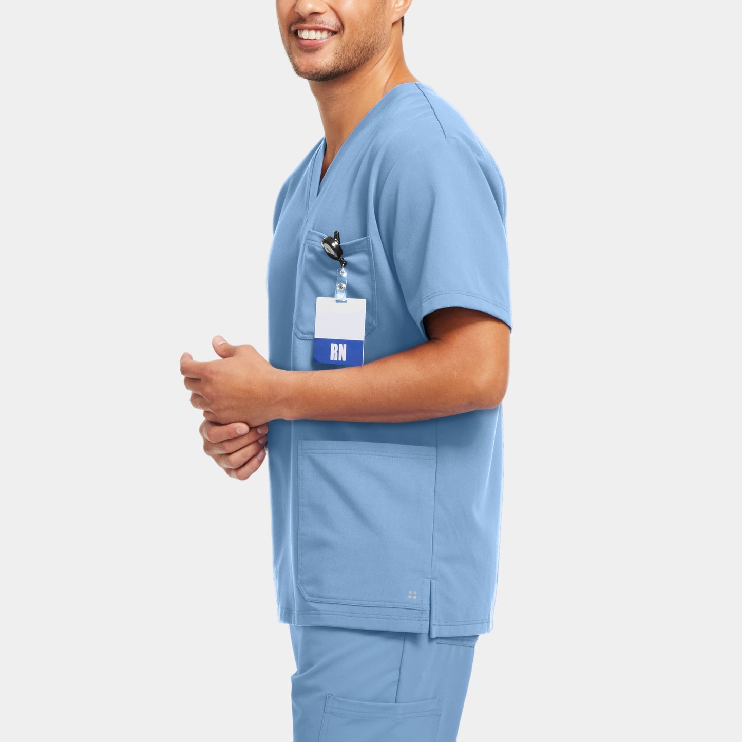 V-Tess 3-Pocket V-Neck Top  | Ceil