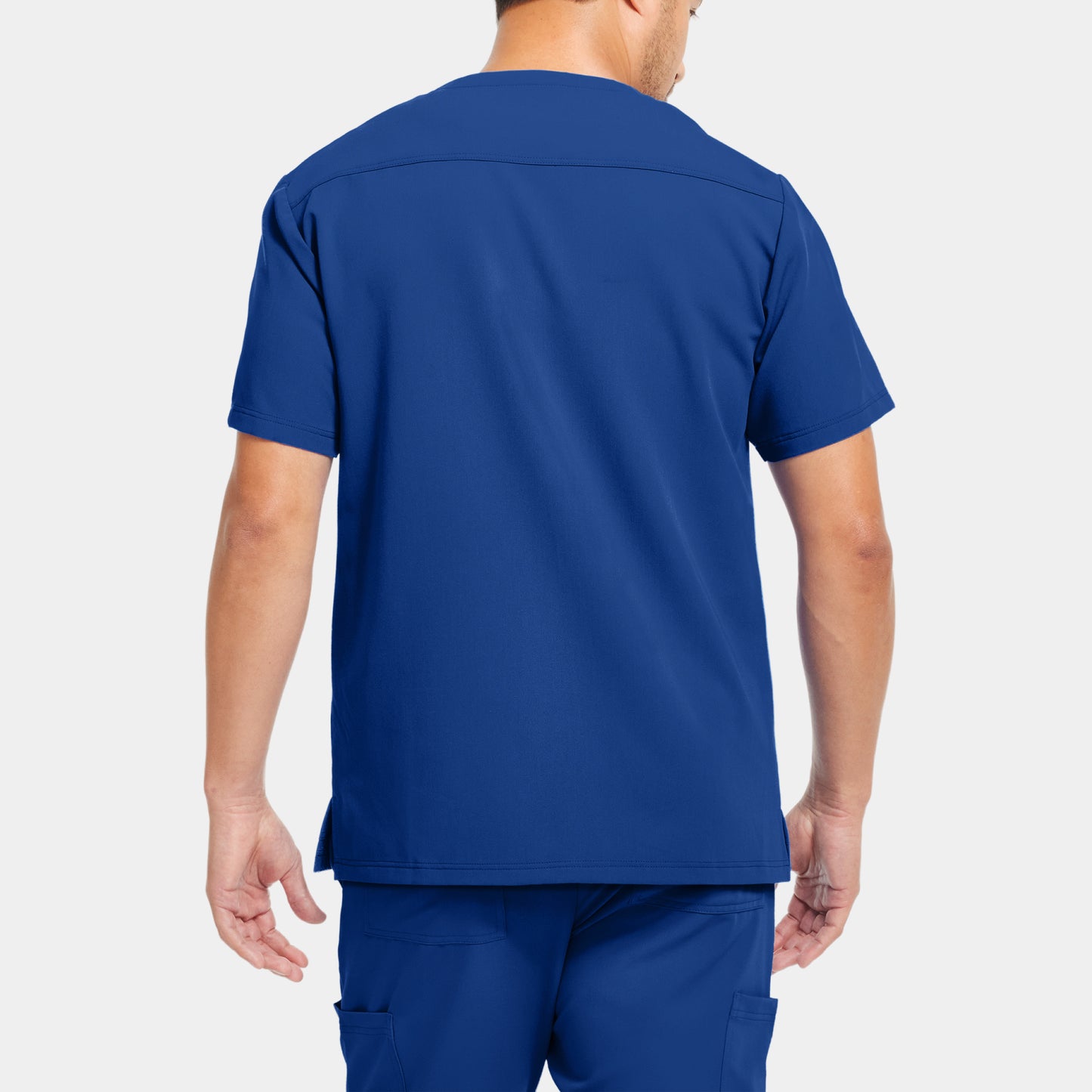 V-Tess 3-Pocket V-Neck Top  | Royal