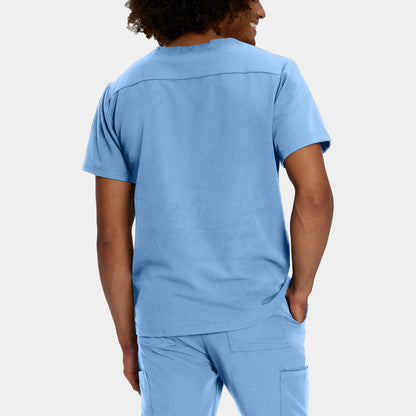 V-Tess 2-Pocket V-Neck Top  | Ceil