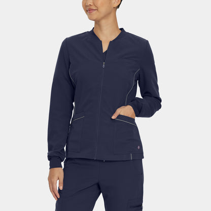V-Tess 3-Pocket Warm-Up Jacket  | Navy