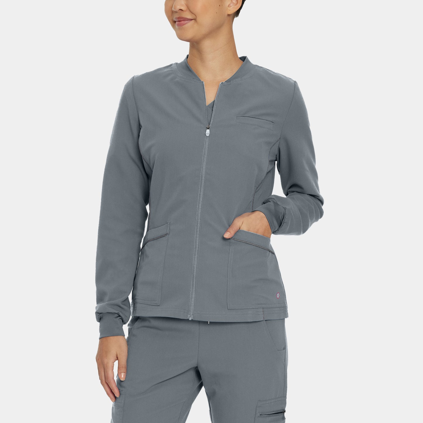 V-Tess 3-Pocket Warm-Up Jacket  | Taylor Grey