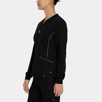 V-Tess 3-Pocket Warm-Up Jacket  | Black