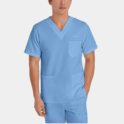 V-Tess 3-Pocket V-Neck Top  | Ceil