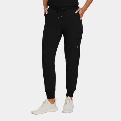 V-Tess Jogger Pants  | Black