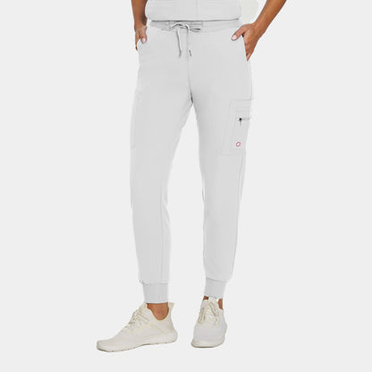 V-Tess Jogger Pants  | White